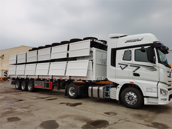 Low Bed Semi Trailer