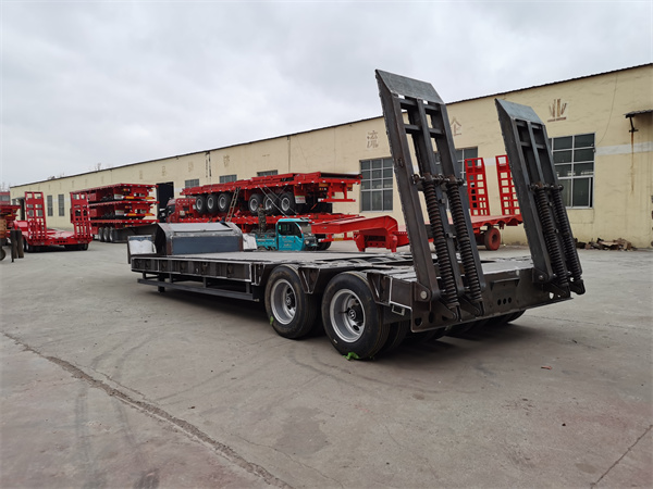 Low Bed Semi Trailer