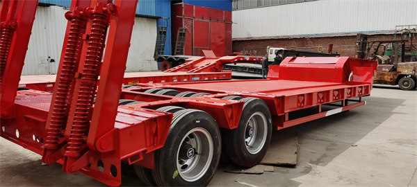 Low Bed Semi Trailer