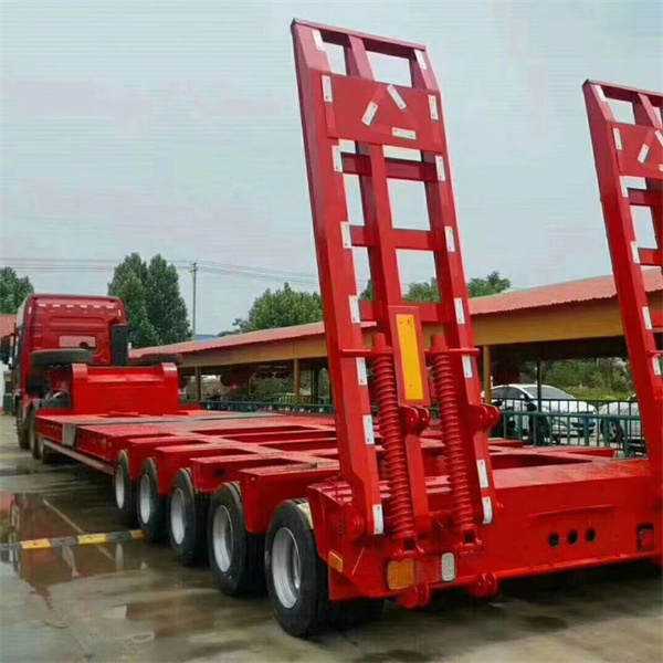 Low Bed Semi Trailer