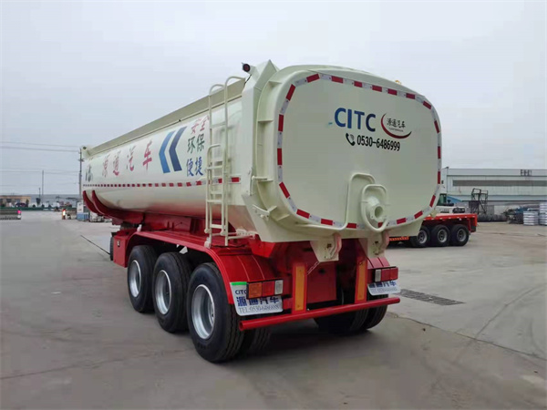 3-axle U-shaped rear dump trailer
